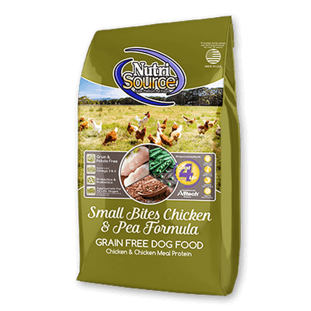 Nutrisource Grain Free Small Breed Chicken Dog Food 15lbs - Walmart.com