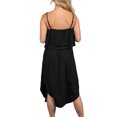 thumbnail image 4 of Doublju Women's Round Hem with Side Slit Summer Beach Midi Dress (Plus Size Available), 4 of 4