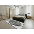 thumbnail image 5 of Ahgly Company Machine Washable Indoor Rectangle Transitional Platinum Gray Area Rugs, 3' x 5', 5 of 7