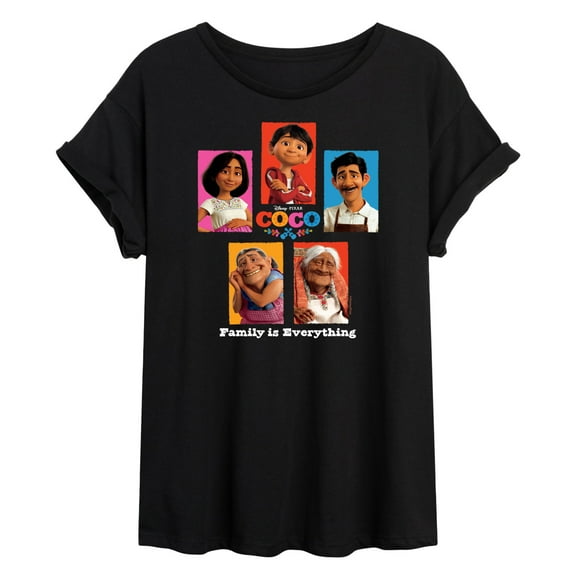 Coco - Family Is Everything - Women's Oversized T-Shirt