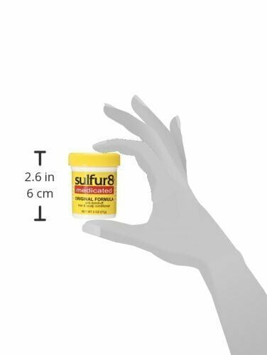 Sulfur8 Medicated Regular Formula Anti-Dandruff Hair and Scalp Conditioner 2 oz Pack of 6