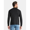 thumbnail image 3 of George Men's Mock Neck Pullover with Long Sleeves, Sizes S-3XL, 3 of 5