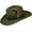 Olive, variant on Different Touch Outback Crushable Wool Cowboy Wide Brim Male Olive Western Hats