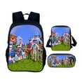 toilet student schoolbag threepiece set skibidi toilet game peripheral