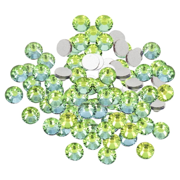 288 piezas de diamantes de imitación Yinane redondos 7mm para uñas decoración pintura facial