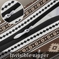 thumbnail image 5 of Brown Aztec Throw Pillow Covers, Soft Pillowcases with Invisible Zipper, Boho Southwest Ethnic Neutral Motifs Decorative Square Pillow Cushion Covers for Living Room Couch Sofa Bed 26x26 Inches, 5 of 8