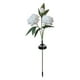 thumbnail image 2 of Estacas solares para jardín, flores artificiales, impermeables, para exteriores, decoración de patio, marco de metal, plegables, con energía solar, luz LED, batería de larga duración, para, 2 of 7