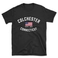 thumbnail image 1 of Colchester Connecticut Patriot Men's Cotton T-Shirt, 1 of 1