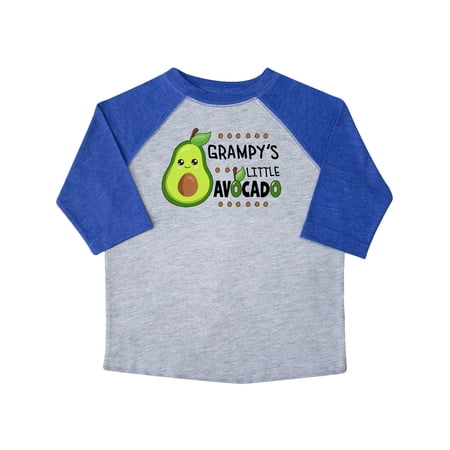 

Inktastic Grampy s Little Avocado with Cute Baby Avocado Gift Toddler Boy or Toddler Girl T-Shirt
