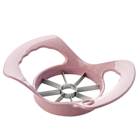 3-in-1 Fruit Slicer Corer Peeler - Stainless Steel 8-Slice Apples Peeler and Corer - Sturdy & Durable Corer Cutter Splitter Divider - Multi-Function Fruit Divider for Soft Skin Fruit Cantaloupe Grape