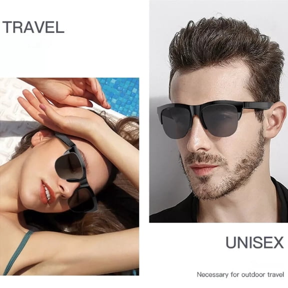 Smart Bluetooth 5.3 Sunglasses Wireless Stereo Headset Glasses Waterproof IPX4