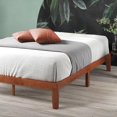 thumbnail image 3 of Zinus Wen 12 Inch Deluxe Wood Platform Bed Frame / Solid Wood / Mattress Foundation with Wood Slat Support / No Box Spring Needed / Easy Assembly / Tools Included, 5 Yr Warranty, 3 of 9