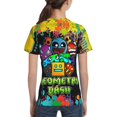 thumbnail image 3 of Geometry Dash Kids T-Shirt 3d Printed Graphic T-Shirts Boys And Girls Short Sleeve Shirts For Youth Kids X-Small, 3 of 7