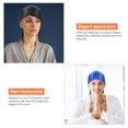 thumbnail image 4 of LULULION 4Pcs Assorted Color Silky Long Tail Sleep Hats Elastic Comfortable Hair Bonnet, 4 of 5