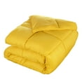 thumbnail image 2 of BNM Solid Comforter Down Alternative Bedding, Queen, Yellow, 2 of 8