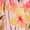 Iris Garden, variant on Womens Pink Floral Short Sleeve Midi Shift Party Dress Size: M