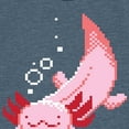 thumbnail image 3 of Instant Message - Gamer - Pixel Axolotl - Toddler & Youth Short Sleeve Graphic T-Shirt, 3 of 6