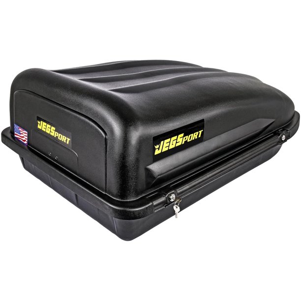 JEGS Rooftop Cargo Carrier Hard Car Top Small Luggage Box