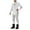 C-White128, variant on DHFJKG Compression Shirt 2 Piece Set For Men Ski Athletic Workout Long Sleeve Slim Fit Top And Pants Breathable Base Layer Cozy Outfit