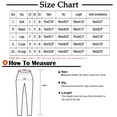thumbnail image 3 of Idoravan Women's Plus Size Pants Clearance Womens Spring And Summer Fashion Solid Color Casual Loose Split Suit Pants, 3 of 9