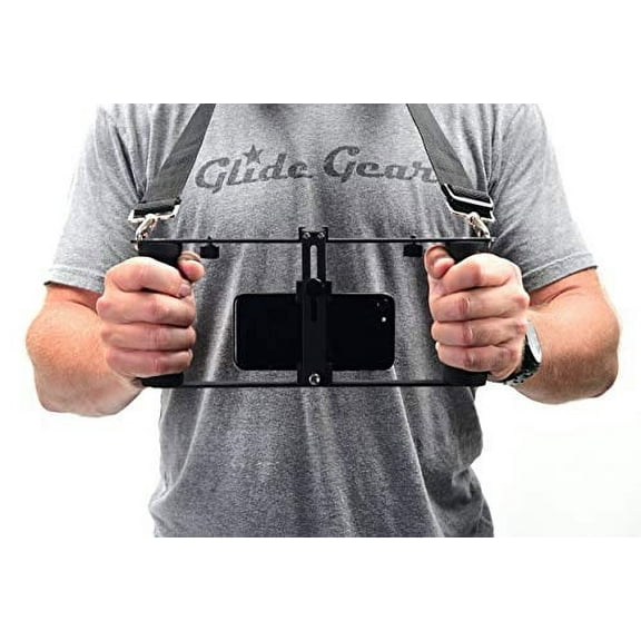 Glide Gear DM100 Professional Smartphone Video Teleprompter Adapter Holder Shooter Camera Rig Phone Video-maker Film-maker Videographer for all Smartphones