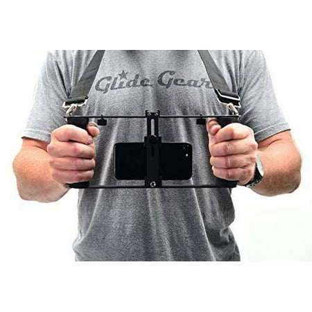 Glide Gear DM100 Professional Smartphone Video Teleprompter Adapter Holder Shooter Camera Rig Phone Video-maker Film-maker Videographer for all Smartphones