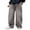 Coffee, variant on CPNG Kid Boys Baggy Jeans Straight Wide Leg Long Denim Pants with Pockets Kids Y2K Casual Elastic Waist Loose Trousers Fashion Streetwear