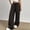 Dark Gray, variant on SwiftWear Women’s Plaid Drawstring Pants Elastic Waist Wide Leg Trousers with Pockets, Loose Fit Casual & Comfortable Baggy Pants