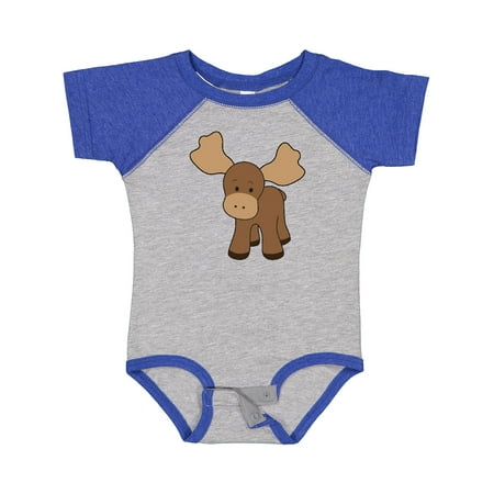 

Inktastic Cute Moose Gift Baby Boy or Baby Girl Bodysuit