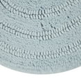 thumbnail image 6 of Beautiful Oval Cotton Bath Rug by Drew Barrymore, Winter Sky, 20" x 34", 6 of 10