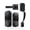 Black, variant on DESLOC B200 Silver Keyless Entry Door Lock with Handle Set, Smart Locks for Front Door, Deadbolt Smart Lock, Front Door Lock Set, Electronic Keypad Deadbolt with Handle, 12 Months Battery, IP54