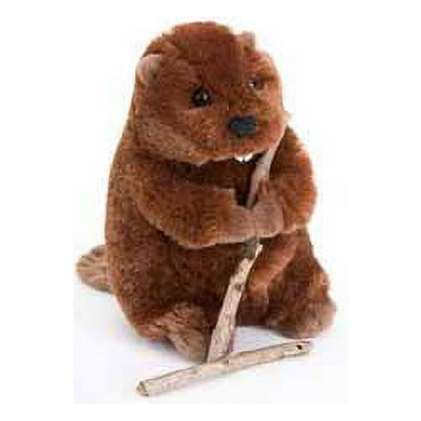 Peluche Douglas Buddy Beaver de peluche de 18 cm de alto
