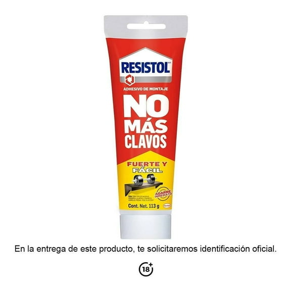 Adhesivo de montaje Resistol No Más Clavos fuerte y fácil 113 g