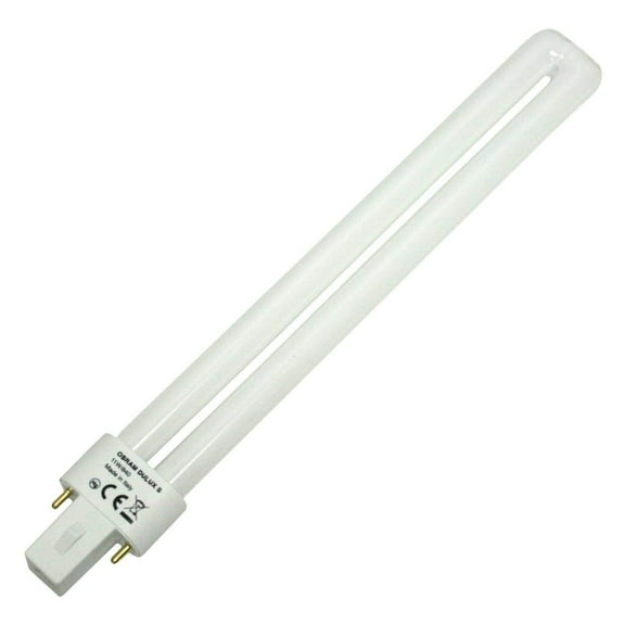 Osram 239477 - Dulux S 11W/840 (CF11DS/840) Single Tube 2 Pin Base Compact Fluorescent Light Bulb