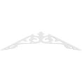 thumbnail image 4 of Ekena Millwork 48"W x 12"H x 1"P (6/12) Pitch Amber Architectural Grade PVC Gable Pediment, 4 of 5