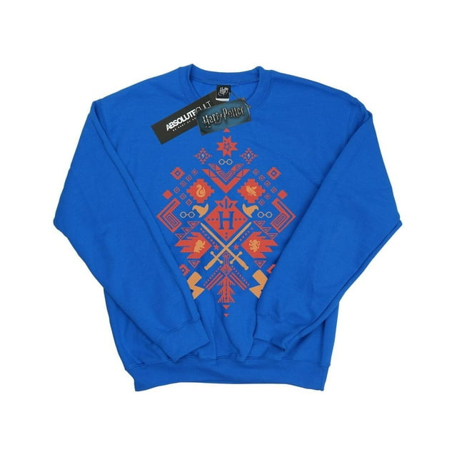 Harry Potter Girls Christmas Fair Isle Sweatshirt