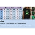 thumbnail image 3 of Aayomet St Patrick's Day Gym Shirts For Women Womens T Shirts Short Sleeve V Neck Casual Summer Tops Tshirts,Black M, 3 of 3