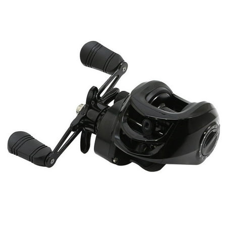 Premium Baitcasting Fishing Reel 7.2:1 Gear Ratio High Speed Long Casting for Catfish Musky Bass Freshwater Saltwater