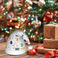 thumbnail image 6 of KLL Christmas Hats for Adults Plush Easter Rabbit Print Santa Hat Xmas Fluffy Santa Claus Hat for Women Men, 6 of 6