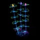 thumbnail image 1 of Adorno de planta de coral en forma de tira con efecto brillante, decoración artificial de silicona para peceras y acuarios, 1 of 4