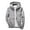Grey, variant on Mercatoo Youth Boys Girls Rain Jacket 𝐔niform Windbreaker Coats 𝐖aterproof Lightweight kids Fall Hooded Rain Coat with Pockets