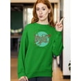 thumbnail image 2 of Perfectly Imperfect Sweatshirt Women -Image by Shutterstock, Female Large, 2 of 4