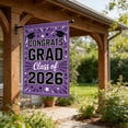 thumbnail image 4 of C Graduation Garden Flag Polyester Decoration For Party Outdoor Patio Photo Backdrop Banner 17.72X11.81 Inch, 4 of 7