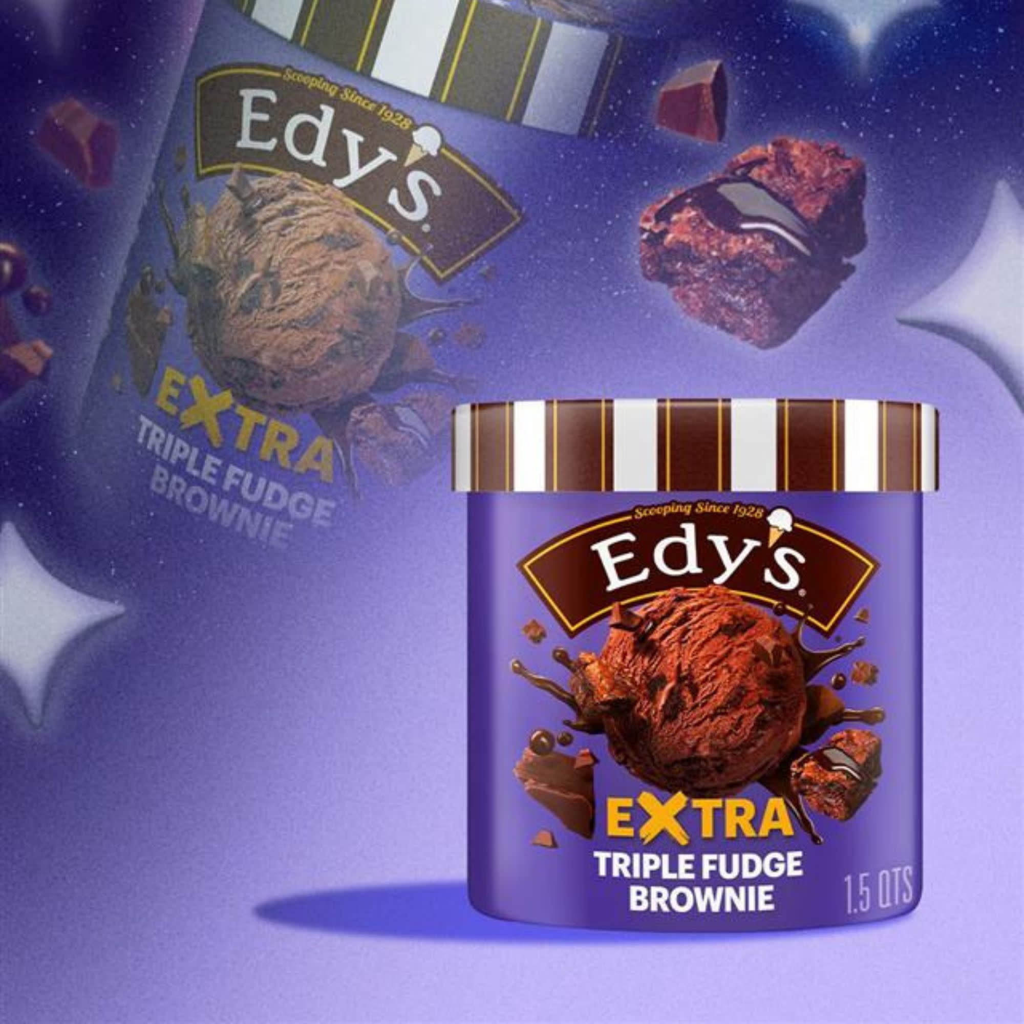 Edy’s/Dreyer’s Extra Triple Fudge Brownie, 1.5 Qt