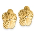 thumbnail image 2 of Primal Gold 14 Karat Yellow Gold Fancy Earring Jackets, 2 of 5