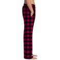thumbnail image 3 of Garbnen Pajama Pants Men Plaid Color Block Wide Leg Mens Sleep Pants Drawstring Spring Summer Lounge Pants Men with Pocket, 3 of 6