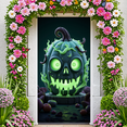 thumbnail image 3 of Glowing Pumpkin Halloween Banner Scary Face Decorative Design for Halloween Party Indoor Outdoor Decorations, 3 of 9