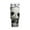 Cute Big-eyed Panda, variant on 40 oz Insulated Stainless Steel Tumbler Double Wall Stainless Steel Tumbler with 2-Way Drinking Penguin Holding Candy Cane
