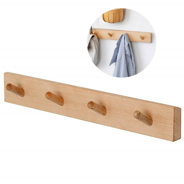 Bearachild Perchero de Ganchos para sombreros Toallero moderno Perchero para ropa de haya Perchero elegante para sombreros de Perchero para Almacenamiento y organizacion del hogar No.2 Bearachild HA02...