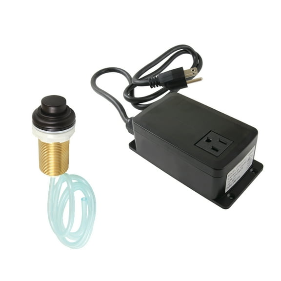 Kingston Brass KATSK215 Trimscape Single Outlet Garbage Disposal Air Switch Kit in Oil Rubbed Bronze